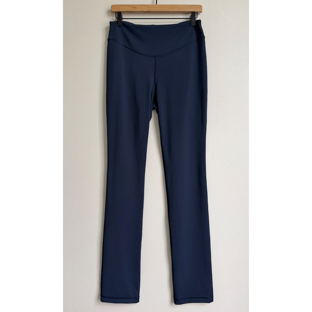 Lululemon Wunder Under SmoothCover Ruched Pant True Navy Size 12 Athletic Gym - Picture 5 of 13